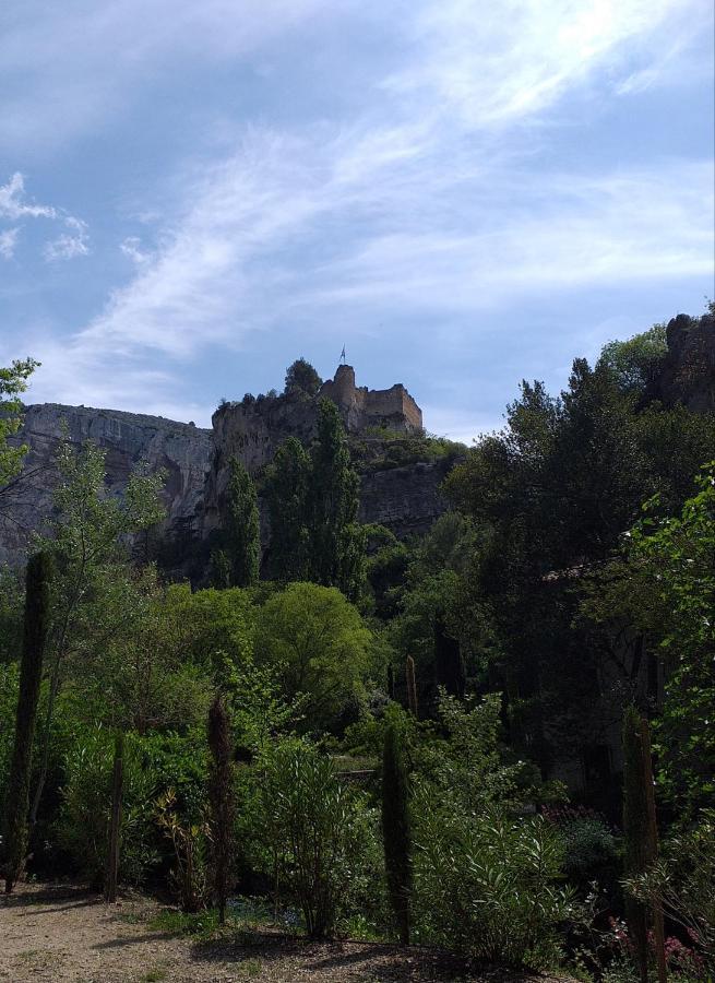 Maison Au Coeur De Fontaine De Vaucluse, Nichee Sur Le Rocher Et Surplombant La Sorgue Dış mekan fotoğraf
